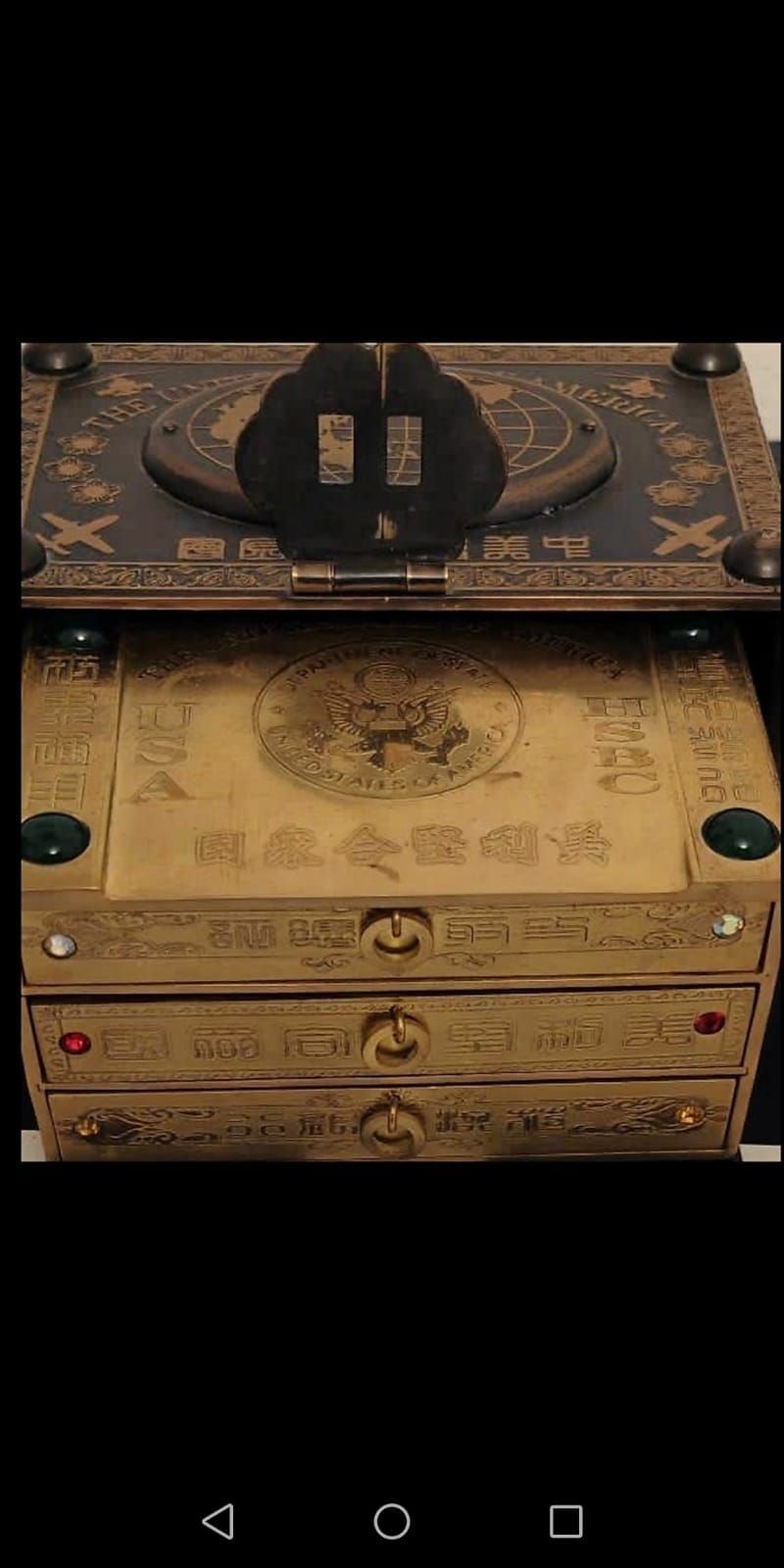 Imperial golden gun for sale in Zurich