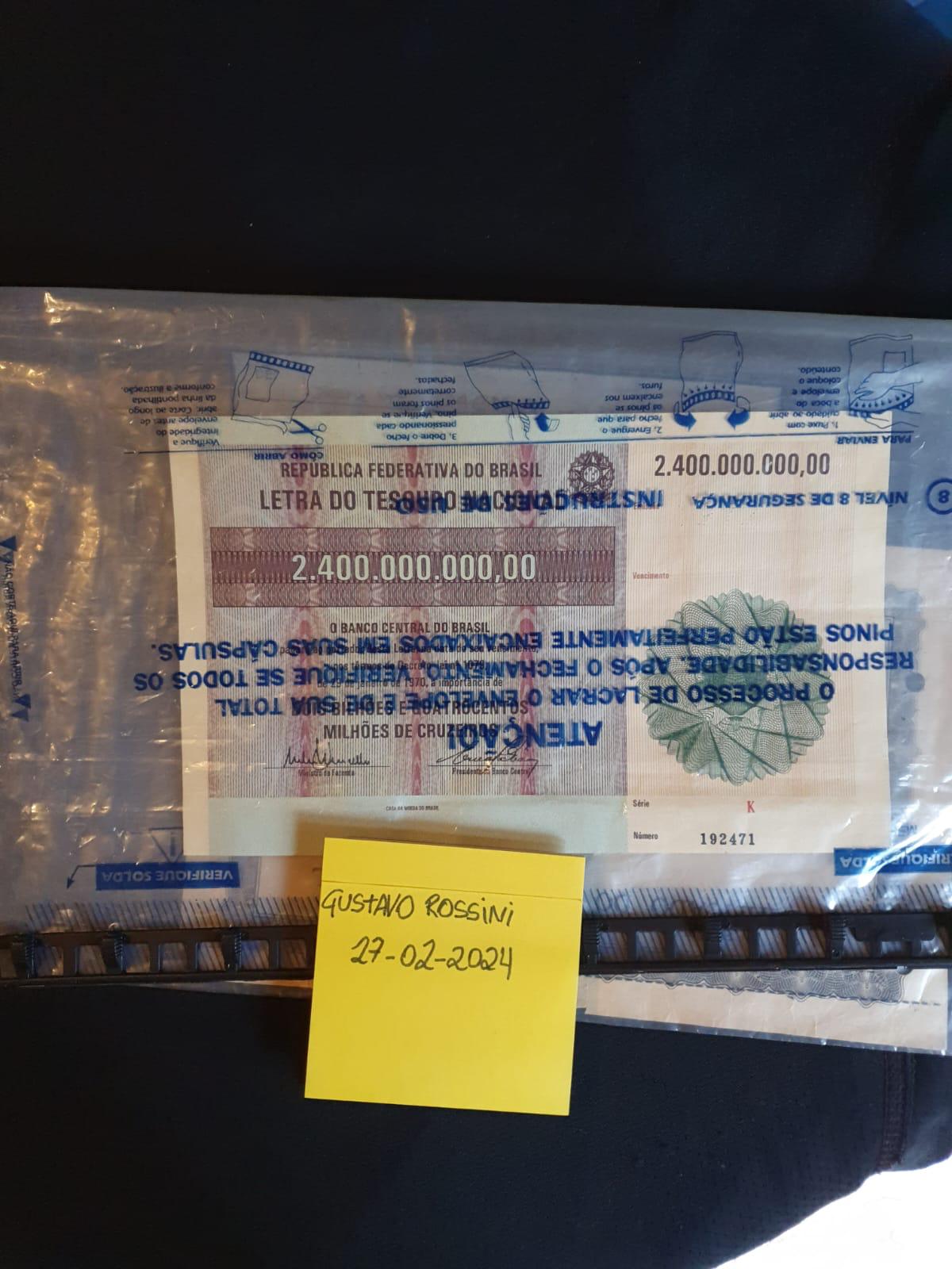 7 bonds brazil for sale